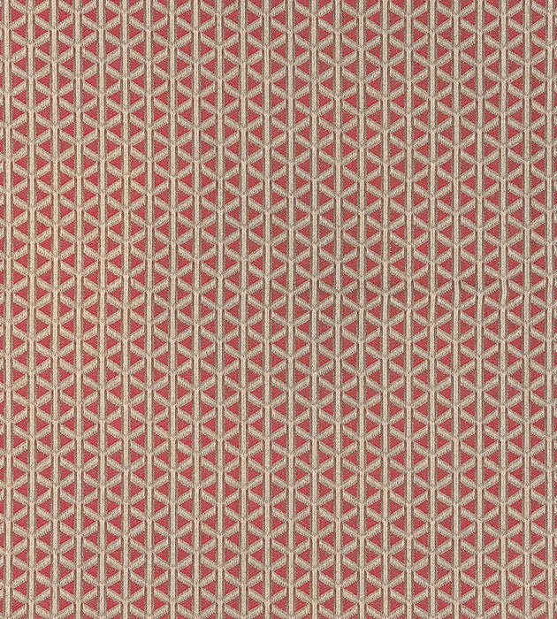 Old World Weavers Cross Channel Rouge Fabric Sample NKCROS0005
