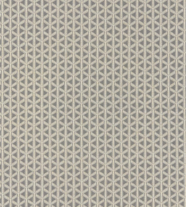 Old World Weavers Cross Channel Newsprint Fabric Sample NKCROS0007