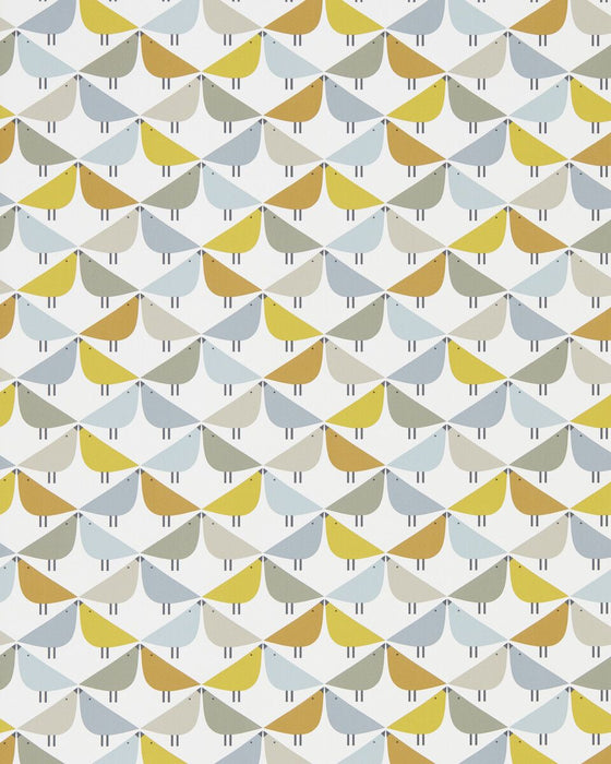 Scion Lintu Wp Dandelion/Butterscotch/Pebble Wallpaper NNOU111522.SCN.0
