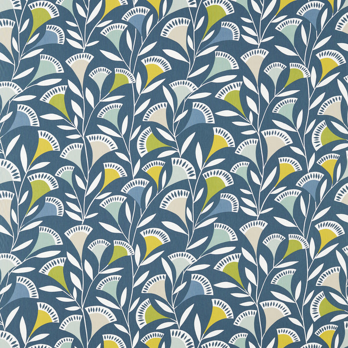 Scion Noukku Mist/Kiwi/Midnight Fabric Sample NNOU120588.SCN.0