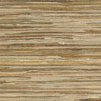 Seabrook Designs Water Hyacinth Brown Wallpaper NR119X