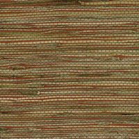 Seabrook Designs Rushcloth Red, Tan Wallpaper NR161X