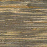 Seabrook Designs Rushcloth Brown Wallpaper NR163X