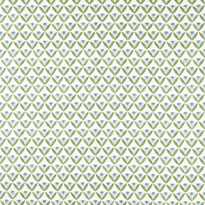 Scion Tulip Trellis Coast Blue Fabric NSCD121329.SCN.0