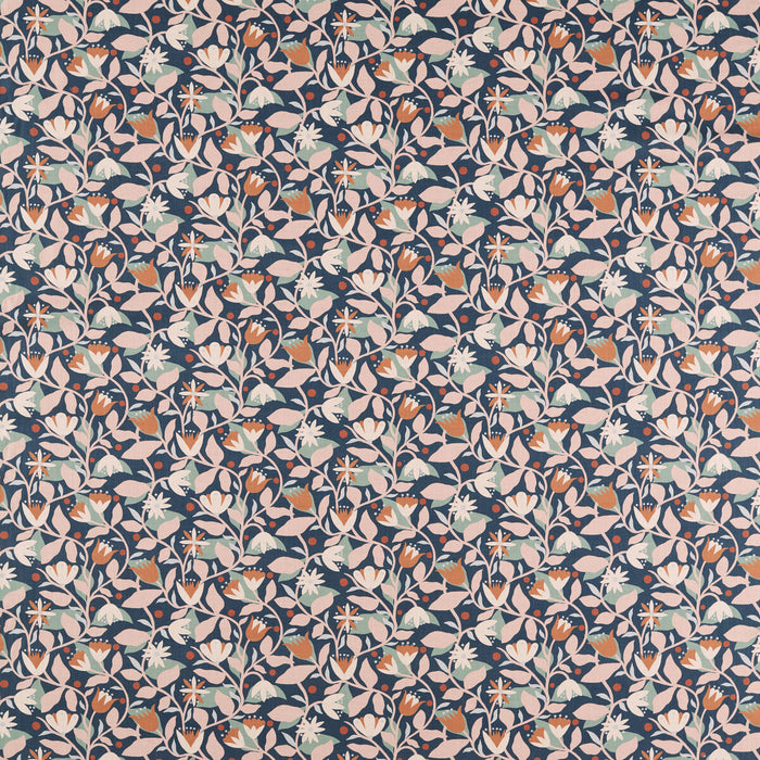 Scion Dancing Daisies Midnight Fabric Sample NSCD121332.SCN.0