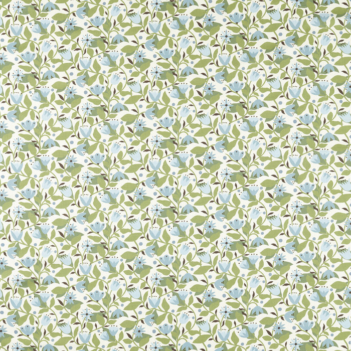 Scion Dancing Daisies Cornflower Fabric NSCD121333.SCN.0