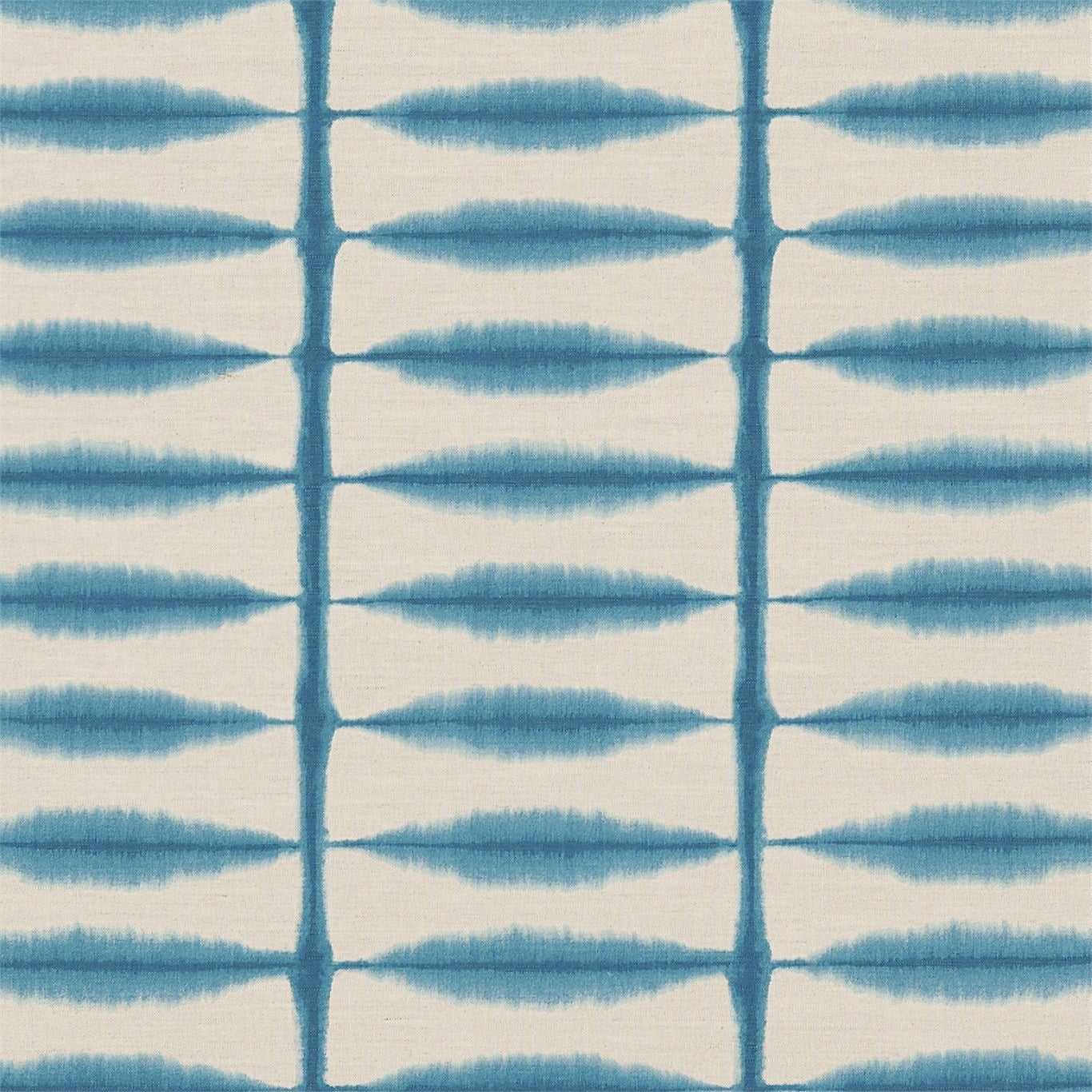 Scion Shibori Teal/Linen Fabric Sample NSPI120321.SCN.0