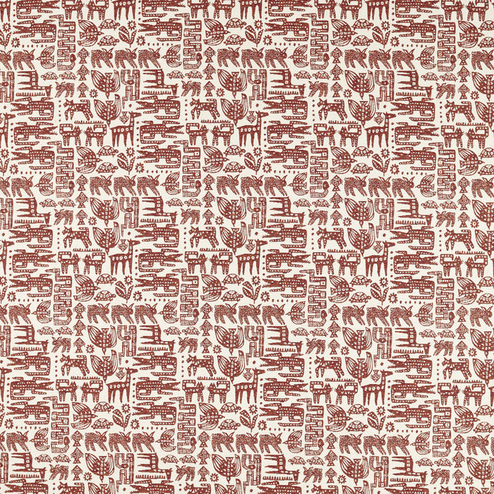 Scion Twycross Brick Fabric NSWE134653.SCN.0