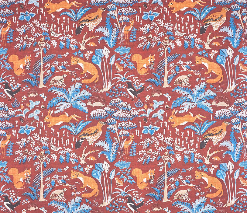 Pierre Frey En Foret Ocre Wallpaper Sample FP096001