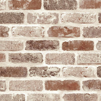 NextWall Washed Brick Adobe Wallpaper NW30501
