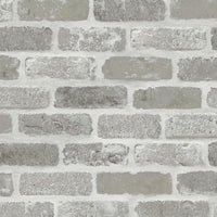 NextWall Washed Brick Pumice Stone Wallpaper NW30508