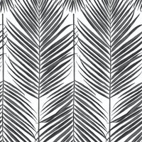 NextWall Paradise Palm Ebony Wallpaper NW33000