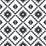 NextWall Southwest Tile Black Wallpaper NW34200