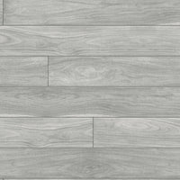 NextWall Teak Planks Gray Wallpaper NW35408
