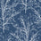 NextWall Tree Branches Coastal Blue Wallpaper NW36102
