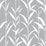 NextWall Bamboo Leaves Gray Wallpaper NW36408