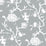NextWall Chinoiserie Silhouette Metallic Silver Wallpaper Sample NW36608