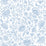 NextWall Paisley Trail Blue Bell Wallpaper NW36802