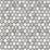 NextWall Marble Hexagon Carrara & Wrought Iron Wallpaper NW38700