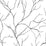 NextWall Delicate Branches Ebony Wallpaper NW39000