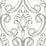 NextWall Sketched Damask Ebony Wallpaper NW39400