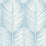 NextWall Palm Silhouette Hampton Blue Wallpaper NW39812