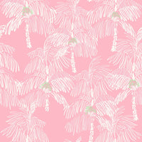 NextWall Palm Beach Flamingo Wallpaper NW40001