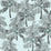 NextWall Palm Beach Sky Blue & Black Wallpaper NW40012