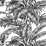 NextWall Palm Jungle Ebony & Pearl Wallpaper NW40400