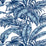 NextWall Palm Jungle Marine Blue Wallpaper NW40402