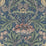 NextWall Acanthus Floral Denim Blue & Salmon Wallpaper NW41502
