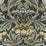 NextWall Acanthus Floral Charocal & Goldenrod Wallpaper NW41510