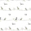 NextWall Sweet Tweet Charcoal & Buttercup Wallpaper NW41600