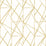 NextWall Quartz Geo Metallic Gold Wallpaper Sample NW42503