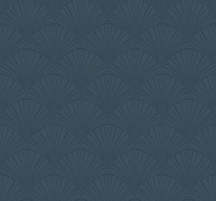 NextWall Arches Denim Blue Wallpaper Sample NW42902