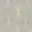 NextWall Starburst Geo Silversmoke & Metallic Gold Wallpaper NW43105