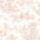 NextWall Chateau Toile Blush Wallpaper NW43301