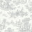 NextWall Chateau Toile Argos Grey Wallpaper NW43308