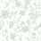NextWall Jasmine Chinoiserie Seaglass Wallpaper NW43404