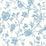 NextWall Jasmine Chinoiserie Carolina Blue Wallpaper NW43412