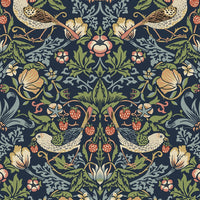 NextWall Aves Garden Midnight Blue Wallpaper NW43702
