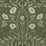 NextWall Stenciled Floral Evergreen Wallpaper NW43904