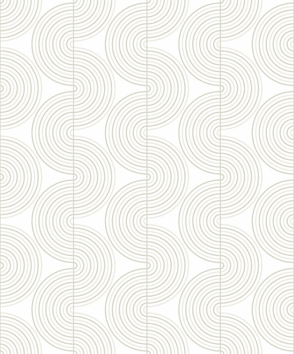 NextWall Zen Geo Lunar Rock & Metallic Pearl Wallpaper Sample NW44206