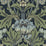 NextWall Primrose Floral Midnight Blue & Sage Wallpaper NW44412