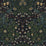 NextWall Victorian Garden Midnight Blue & Evergreen Wallpaper NW44522