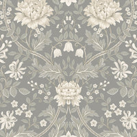 NextWall Honeysuckle Trail Daydream Grey Wallpaper NW44608