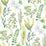 NextWall Wild Garden Lemon Lime Wallpaper NW45412