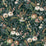 NextWall Vintage Floral Forest Green Wallpaper NW45704