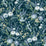 NextWall Vintage Floral Teal Wallpaper NW45712
