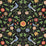 NextWall Bird Toile Onyx Wallpaper NW45910